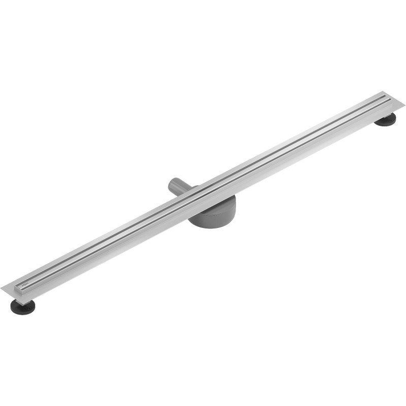 Mexen Flat 360° Slim sukamasis linijinis nutekėjimas 130 cm, nerūdijantis plienas - 1041130