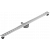 Mexen Flat 360° Slim 130 cm besisukantis linijinis nuotekis, inox - 1041130