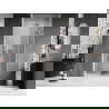 Mexen Lunar-F sulankstomos dešinės pusės dušo durys 70 cm, permatomos, šlifuotas varis - 836-070-000-65-00-P