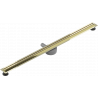 Mexen Flat 360° Slim linijinis rotacinis nutekėjimas 130 cm, Auksinė - 1541130