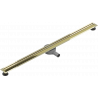 Mexen Flat 360° Slim pasukamas linijinis nutekėjimas 140 cm, auksinis - 1541140