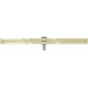 Mexen Flat 360° Slim linijinis rotacinis nutekėjimas 140 cm, Auksinė - 1541140