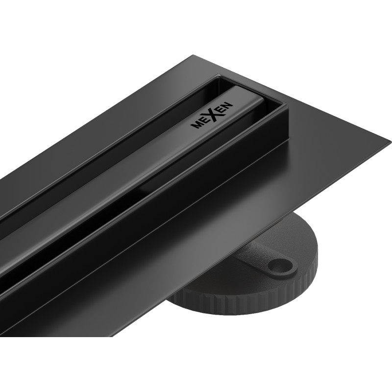 Mexen Flat 360° Slim sukamas linijinis nutekėjimas 150 cm, juodas - 1741150