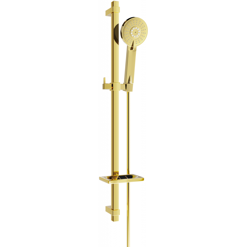 Mexen DQ40 stumdomas dušo komplektas, auksinis - 785404581-50