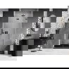 Mexen Lunar-F atveriamos dušo durys dešinės 70 cm, skaidrios, gun gray poliruotos - 836-070-000-66-00-P