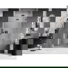 Mexen Lunar-F atveriamos dušo durys dešinės 70 cm, skaidrios, gun gray poliruotos - 836-070-000-66-00-P