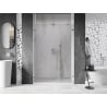 Mexen Lunar-B kairės pusės dušo durys 125 cm, permatomos, chromuotos - 832S-125-050-01-00-L