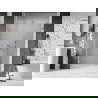 Mexen Lunar-B L kairios pusės dušo durys 145 cm, permatomos, chromas - 832SL-145-050-01-00-L