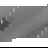 Mexen Lunar-B kairios pusės varstomos dušo durys 145 cm, skaidrus, šlifuotas gun gray - 832S-145-050-66-00-L
