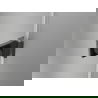 Mexen Lunar-B kairiosios pusės stumdomos dušo durys 135 cm, skaidrios, gun metal - 832S-135-050-95-00-L