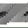Mexen Lunar-F suskleidžiamo dušo durys dešinės 130 cm, skaidrios, gun metal - 836S-130-050-95-00-P