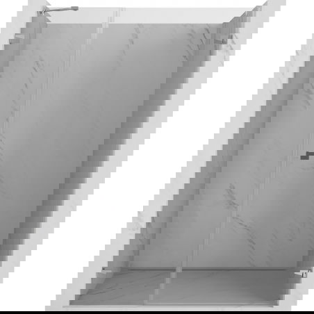 Mexen Lunar-B dešinės pusės dušo durys 115 cm, skaidrios, chromuotos - 832S-115-050-01-00-P