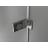 Mexen Lunar-F L sulankstomos dušo durys, kairinės 120 cm, skaidrios, chromas - 836SL-120-050-01-00-L