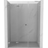 Mexen Lunar-F L sulankstomos dušo durys, kairinės 120 cm, skaidrios, chromas - 836SL-120-050-01-00-L