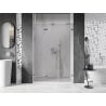 Mexen Lunar-F L sulankstomos dušo durys, kairinės 120 cm, skaidrios, chromas - 836SL-120-050-01-00-L