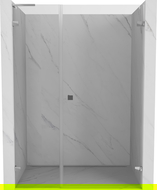 Mexen Lunar-B L dušo durys dešinės, 145 cm, skaidrios, chromas - 832SL-145-050-01-00-P