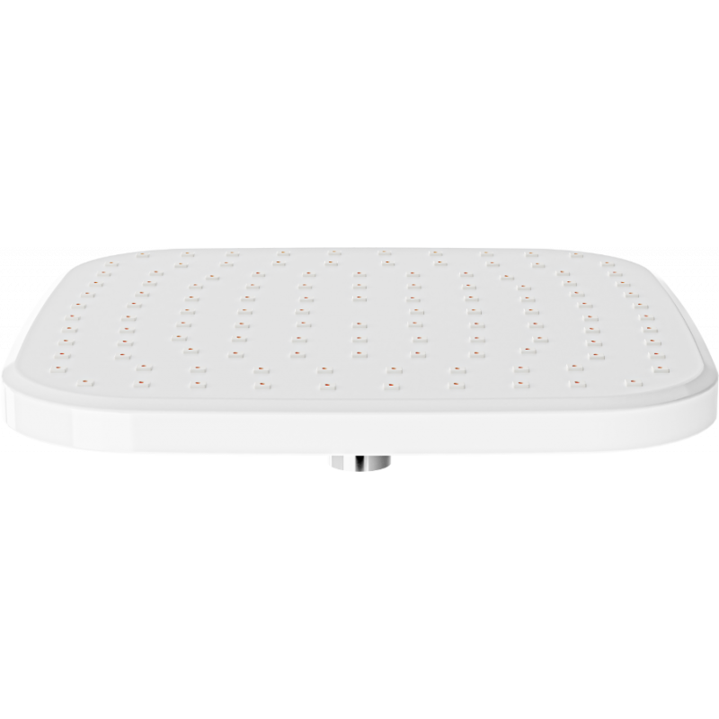 Mexen D-33 dušo galvutė 23x23 cm, balta/chromuota - 79733-02