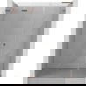 Mexen Lunar-F L sulankstomos dušo durys kairinės 130 cm, permatomos, šlifuotas varis - 836SL-130-050-65-00-L