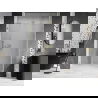 Mexen Lunar-B L dušo durys dešinės 110 cm, skaidrios, aukso matinės - 832SL-110-050-55-00-P