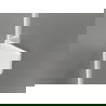 Mexen Lunar-F L sulankstomos dešinės dušo durys 130 cm, skaidrios, baltos - 836SL-130-050-20-00-P