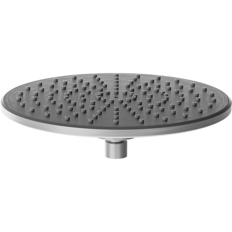 Mexen D-40 lietaus dušas 22 cm, šlifuota matinė pilka - 79740-66