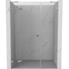 Mexen Lunar atveriamos dušo durys kairė 135 cm, skaidrus, chromas - 834S-135-050-01-00-L