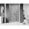 Mexen Lunar atveriamos dušo durys kairė 135 cm, skaidrus, chromas - 834S-135-050-01-00-L