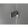 Mexen Lunar dušo durys atveriamos kairės 155 cm, permatomos, chromas - 834S-155-050-01-00-L