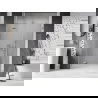 Mexen Lunar dušo durys atveriamos kairės 155 cm, permatomos, chromas - 834S-155-050-01-00-L