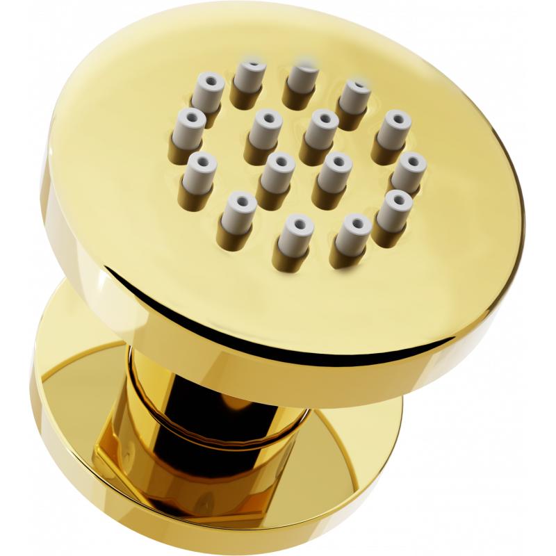 Mexen viršutinė ant paviršiaus montuojama purkštuvė, auksinė - 79361-50