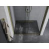 Mexen Apia stumdomos dušo durys 90 cm, skaidrios, auksinės - 845-090-000-50-00