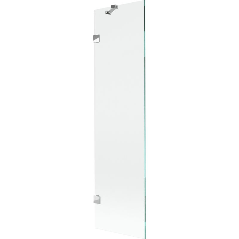 Mexen Lunar vonios pertvaras, 1-durų, 50 x 150 cm, skaidrus, chromas - 897-050-000-01-00