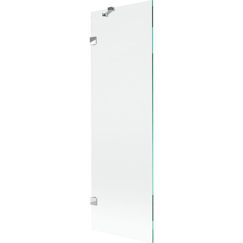 Mexen Lunar vonios pertvara su vienu lapu 60 x 150 cm, permatomas, chromas - 897-060-000-01-00