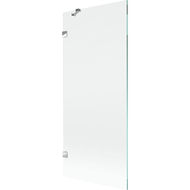 Mexen Lunar vonios pertvara 1-duris 80 x 150 cm, skaidri, chromas - 897-080-000-01-00