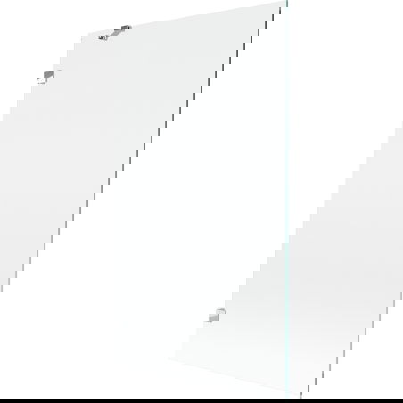 Mexen Lunar vonios uždanga 1-sluoksnė 100 x 150 cm, permatoma, chromuota - 897-100-000-01-00