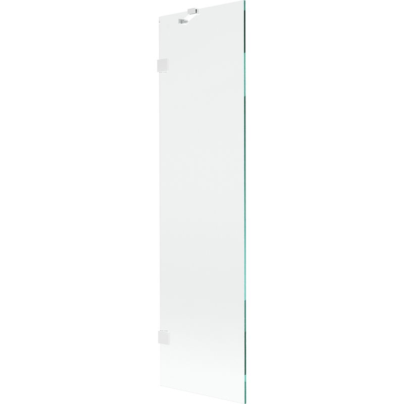 Mexen Lunar vonios užuolaida, vienos dalies, 50 x 150 cm, skaidri, balta - 897-050-000-20-00