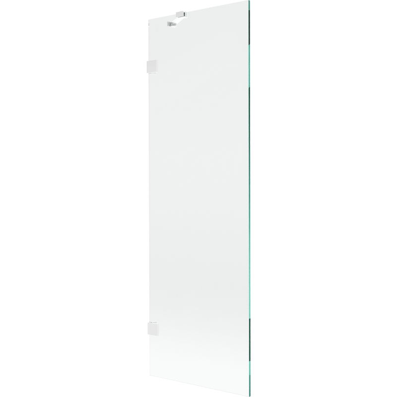 Mexen Lunar vonios pertvaros 1-durų 60 x 150 cm, skaidrus, baltas - 897-060-000-20-00