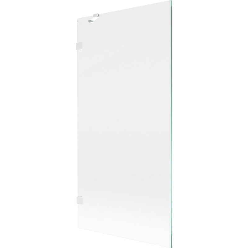 Mexen Lunar viengubas dušo ekranas 90 x 150 cm, skaidrus, baltas - 897-090-000-20-00