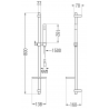 Mexen DQ70 stumdomas dušo komplektas, Juoda - 785704581-70