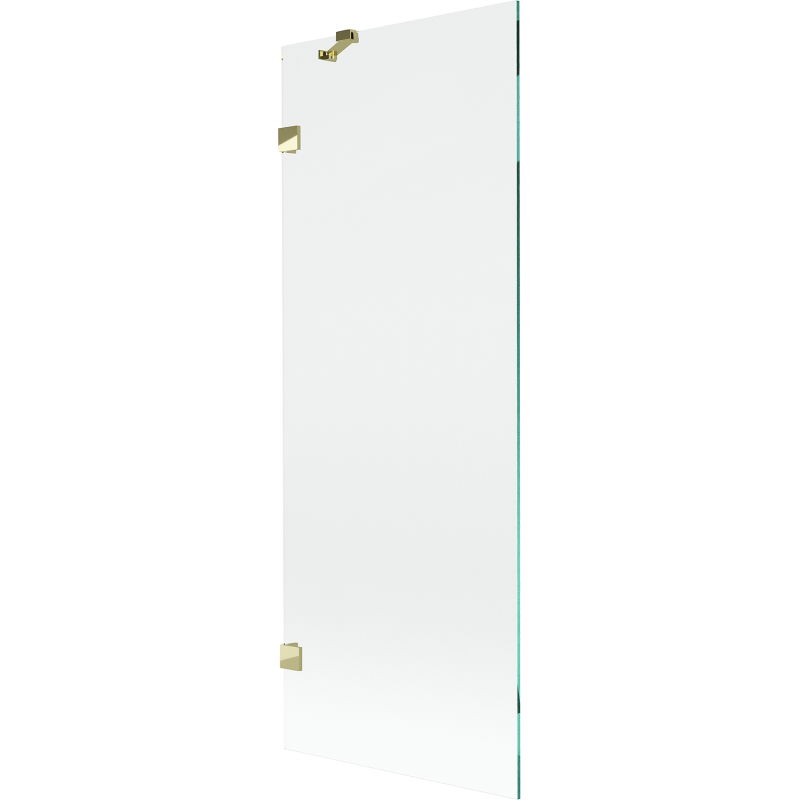 Mexen Lunar 1-durų vonios ekrano 70 x 150 cm, skaidrus, auksinis - 897-070-000-50-00