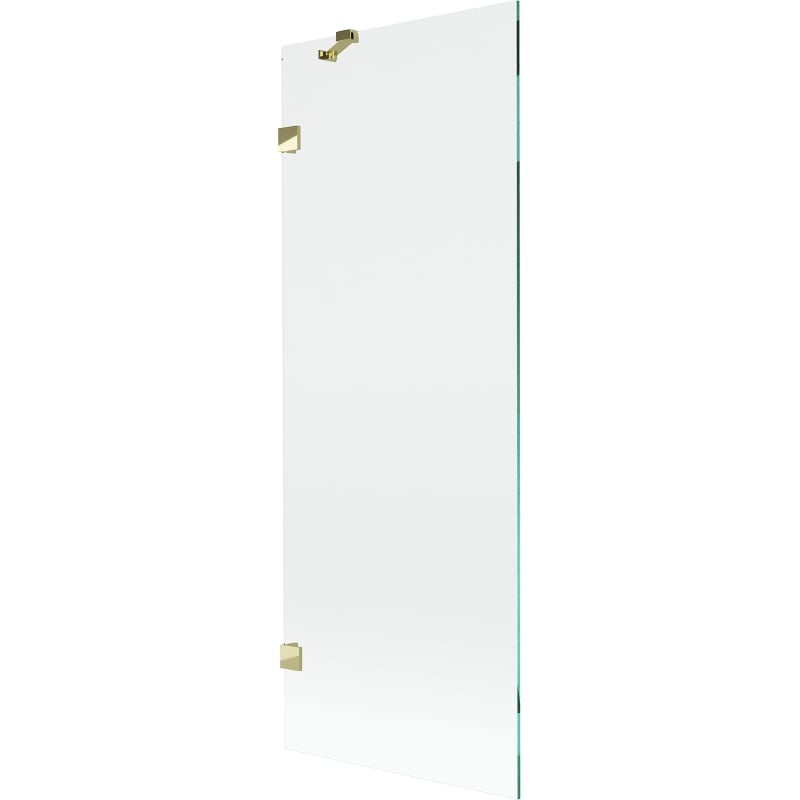 Mexen Lunar vienos dalies dušo ekrano sienelė 70 x 150 cm, skaidri, auksinė - 897-070-000-50-00