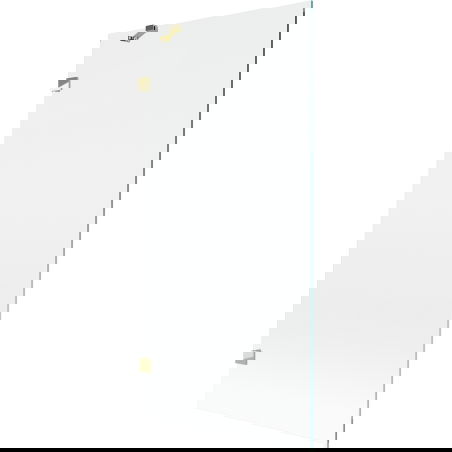 Mexen Lunar vonios pertvara 1-duris 90 x 150 cm, permatomas, auksinis - 897-090-000-50-00