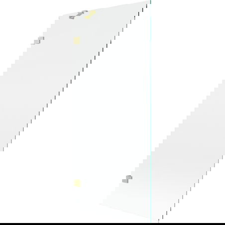 Mexen Lunar vonios ekranas vieno segmento 80 x 150 cm, skaidrus, auksinis šlifuotas - 897-080-000-55-00