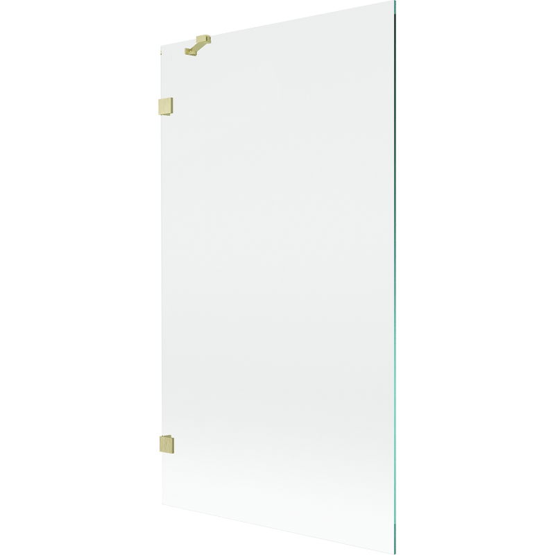 Mexen Lunar vonios ekrano viena dalis 100 x 150 cm, permatomas, auksinė šlifuota - 897-100-000-55-00