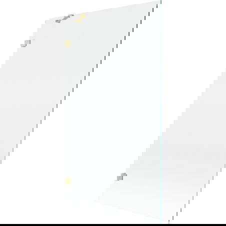 Mexen Lunar vonios ekrano viena dalis 100 x 150 cm, permatomas, auksinė šlifuota - 897-100-000-55-00