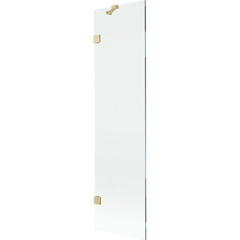Mexen Lunar viengubis dušo ekranas 50 x 150 cm, skaidrus, auksinis šlifuotas - 897-050-000-55-00
