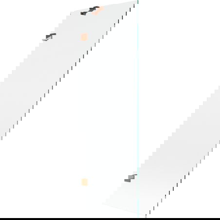 Mexen Lunar vonios pertvara, vienos dalies, 60 x 150 cm, permatoma, rožinis auksas - 897-060-000-60-00