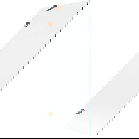 Mexen Lunar vienasparnis vonios ekranas 70 x 150 cm, permatomas, rožinis auksas - 897-070-000-60-00