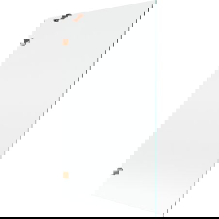 Mexen Lunar vonios sienelė, 1-duris, 100 x 150 cm, skaidri, rožinis auksas - 897-100-000-60-00