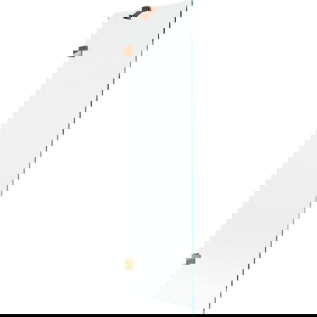 Mexen Lunar vonios kambario širma, 1 sparno 50 x 150 cm, skaidrus, rožinis auksas - 897-050-000-60-00